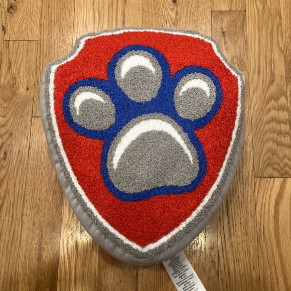 Pottery Barn Kids Paw Patrol Shield Accent Pillow - Picture 1 of 6